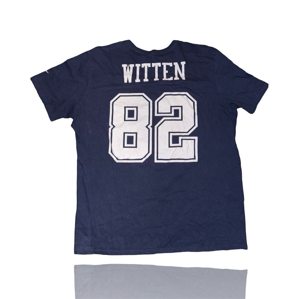 Dallas Cowboys Jason Witten #82 Men's XXL Blue Graphic T-Shirt NFL